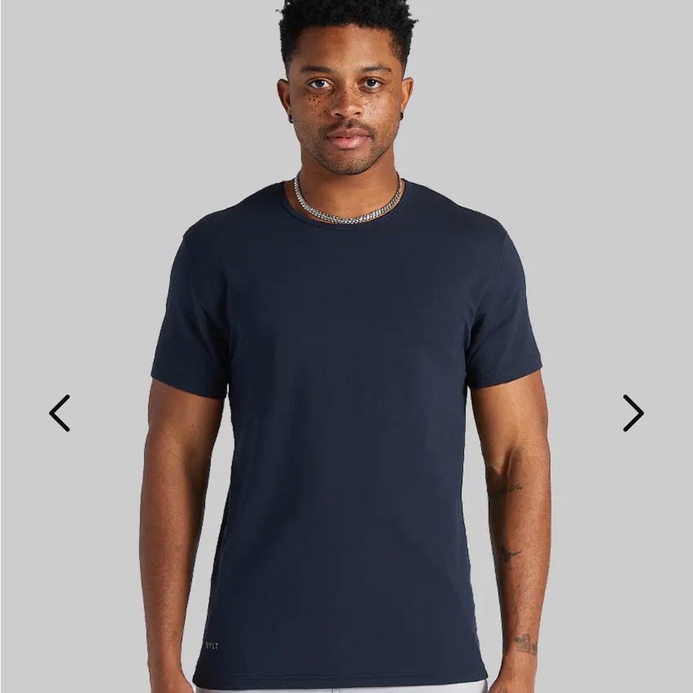 NWT BYLT Lux Straight Hem Tee